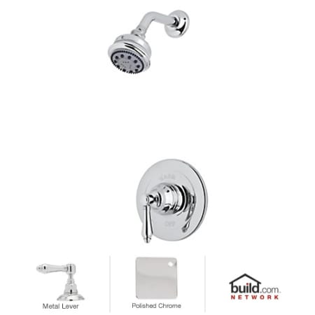 A large image of the Rohl AKIT21LM Polished Chrome