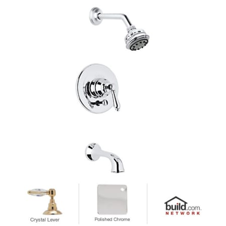 A large image of the Rohl AKIT22LC Polished Chrome