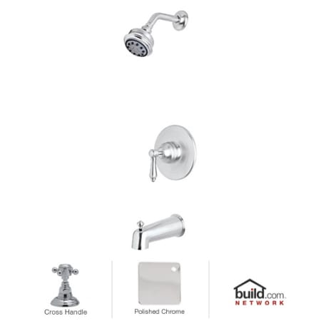 A large image of the Rohl AKIT26XM Polished Chrome