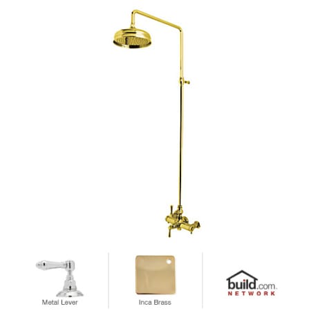 A large image of the Rohl AKIT29172LM Inca Brass