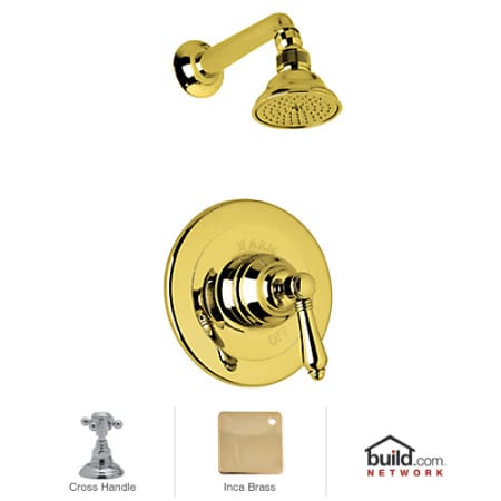 A large image of the Rohl AKIT31XM Inca Brass