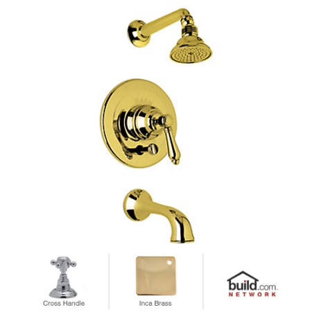 A large image of the Rohl AKIT32XM Inca Brass