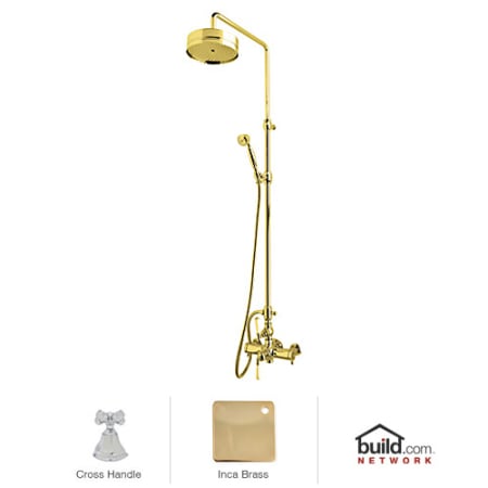 A large image of the Rohl AKIT48171XM Inca Brass