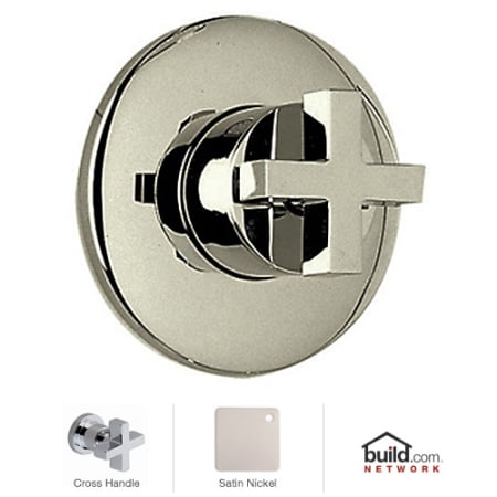 A large image of the Rohl BA27X/TO Satin Nickel