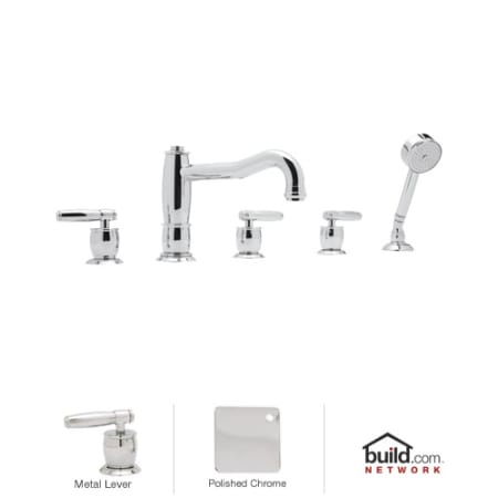 A large image of the Rohl MB1950LM Polished Chrome