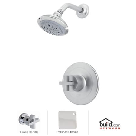 A large image of the Rohl MODKIT34X Polished Chrome