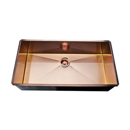 Rohl Rss3618 A Large Image Of The Rohl Rss3618 Stainless Copper