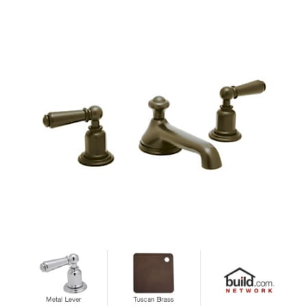 A large image of the Rohl U.3730L-2 English Bronze