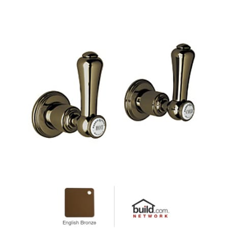 A large image of the Rohl U.3750LSP-2 English Bronze