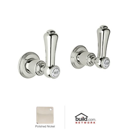 A large image of the Rohl U.3750LSP-2 Polished Nickel