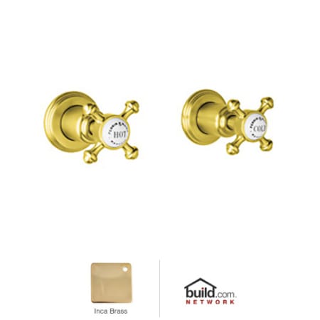 A large image of the Rohl U.3751X-2 Inca Brass