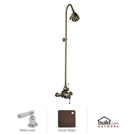 A large image of the Rohl U.KIT12L English Bronze