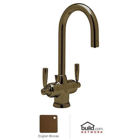 A large image of the Rohl U.KIT1335LS-2 English Bronze