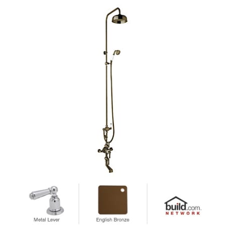 A large image of the Rohl U.KIT3L English Bronze