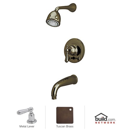 A large image of the Rohl U.KIT66LS English Bronze