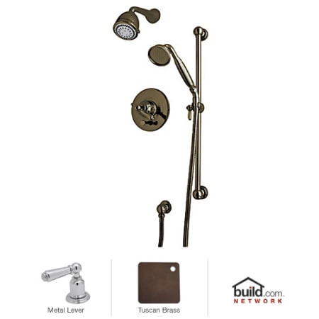 A large image of the Rohl U.KIT68LS English Bronze