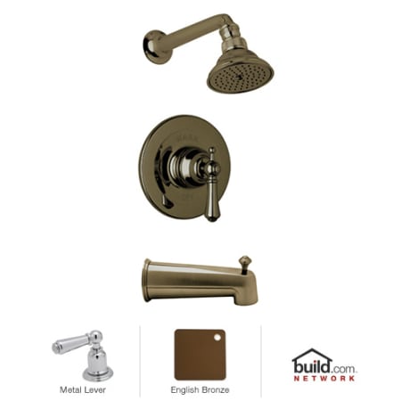 A large image of the Rohl U.KIT71LS English Bronze