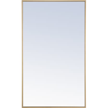 A large image of the Roseto EGMIR26563 Brass