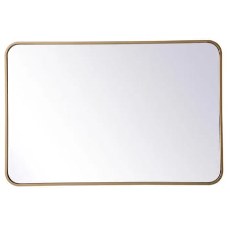 A large image of the Roseto EGMIR47585 Brass