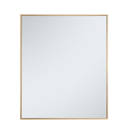 A large image of the Roseto EGMIR56774 Brass