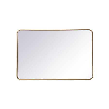 A large image of the Roseto EGMIR67070 Brass