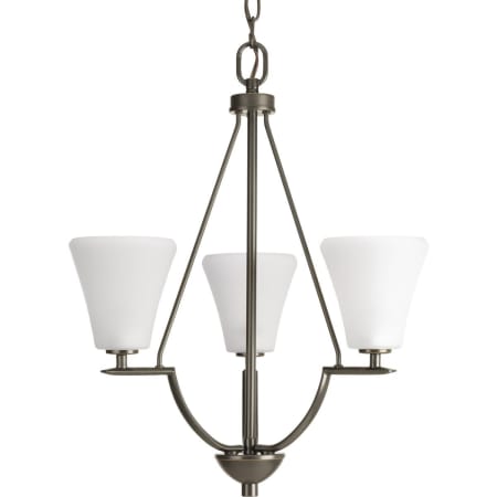 A large image of the Roseto PCH9117 Antique Bronze with White Glass