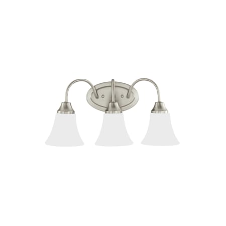 A large image of the Roseto SGBF69772 Brushed Nickel