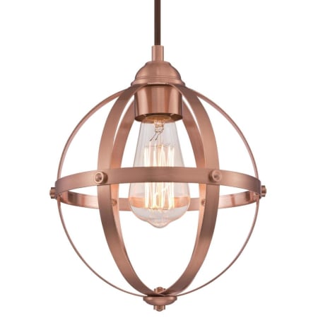 A large image of the Roseto WP48590 Washed Copper