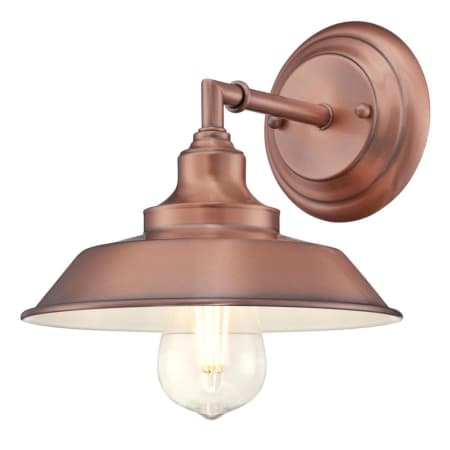 A large image of the Roseto WWS83842 Washed Copper