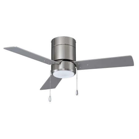 A large image of the RP Lighting and Fans Sabio Hugger 52 Brushed Nickel / Brushed Nickel