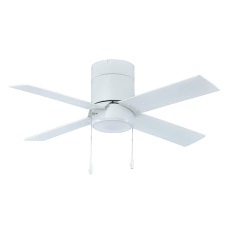 A large image of the RP Lighting and Fans Metalis Hugger 42 White / White