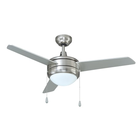 A large image of the RP Lighting and Fans Contempo IV LED Brushed Nickel / Brushed Nickel