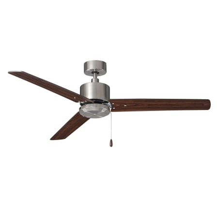 A large image of the RP Lighting and Fans Aldea III Brushed Nickel / Walnut