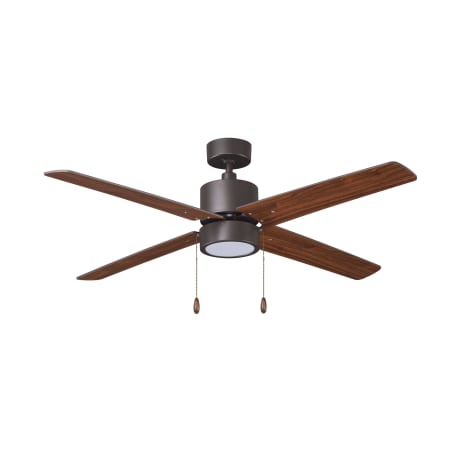 A large image of the RP Lighting and Fans Aldea IV LED Oil Rubbed Bronze / Walnut