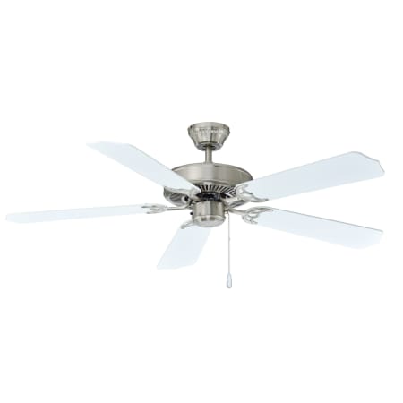 A large image of the RP Lighting and Fans Royal Star Brushed Nickel / White