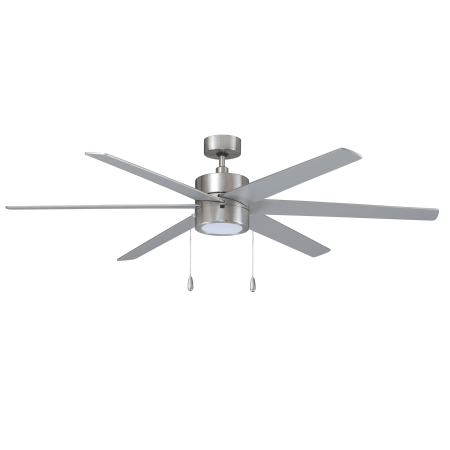 A large image of the RP Lighting and Fans Aldea X LED Brushed Nickel / Brushed Nickel