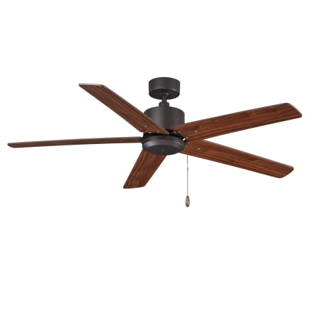A large image of the RP Lighting and Fans Aldea V Oil Rubbed Bronze / Walnut