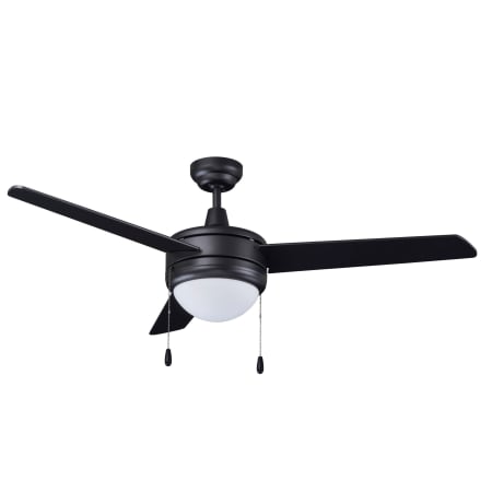 A large image of the RP Lighting and Fans Contempo Matte Black / Matte Black