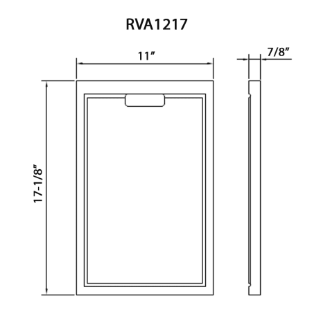 A large image of the Ruvati RVA1217 Alternate Image