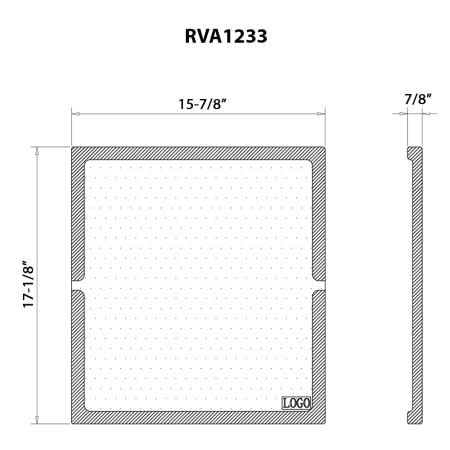 A large image of the Ruvati RVA1233 Alternate Image