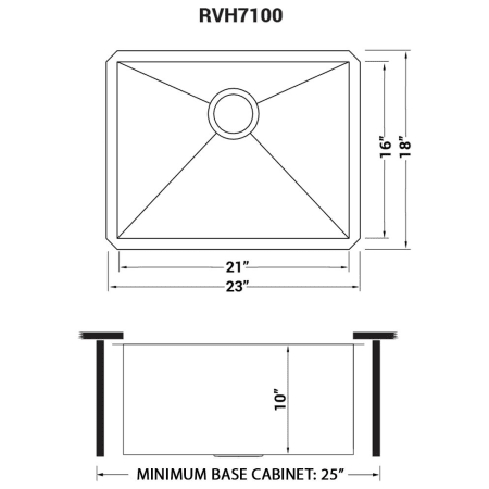 A large image of the Ruvati RVH7100 Alternate Image