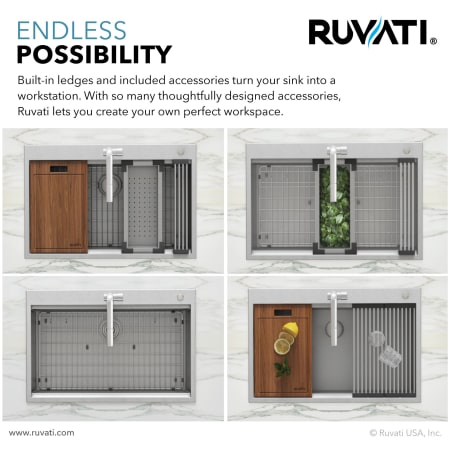 A large image of the Ruvati RVH8030 Alternate Image