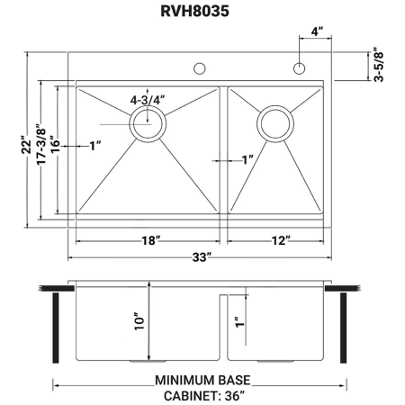 A large image of the Ruvati RVH8035 Alternate Image
