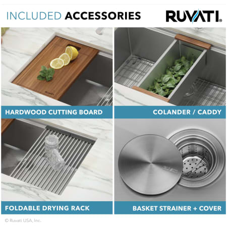 Ruvati RVH8300 Stainless Steel Roma 32