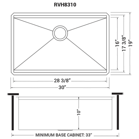 A large image of the Ruvati RVH8310 Alternate Image