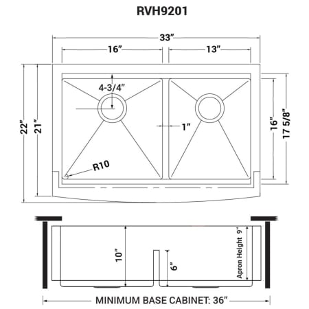 A large image of the Ruvati RVH9201 Alternate Image