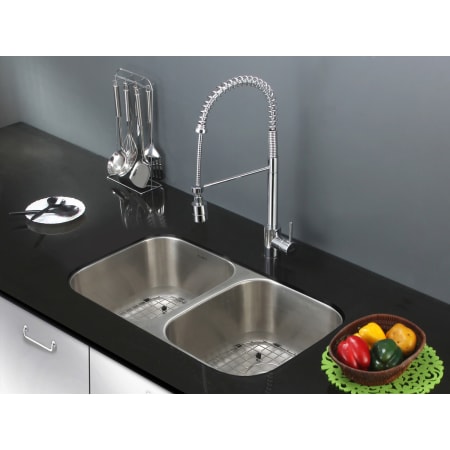 ruvati sink kitchen undermount parmi inch double bowl ada compatible gauge basin