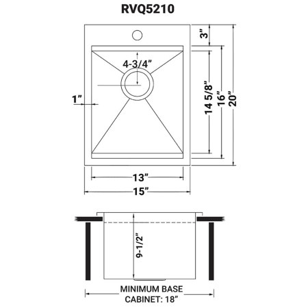 A large image of the Ruvati RVQ5210 Alternate Image
