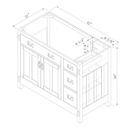 A large image of the Sagehill Designs AC4221DN Gallery