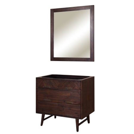 A large image of the Sagehill Designs PK3621D Sagehill Designs-PK3621D-Vanity and Mirror